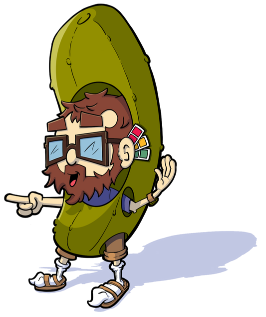 The Pickle Dealer, 3" Die-Cut Sticker